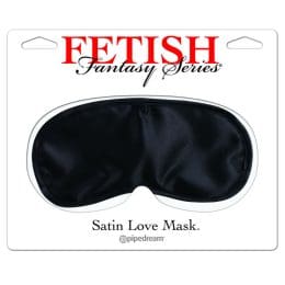 FETISH FANTASY SERIES - SATIN LOVE MASK BLACK 2